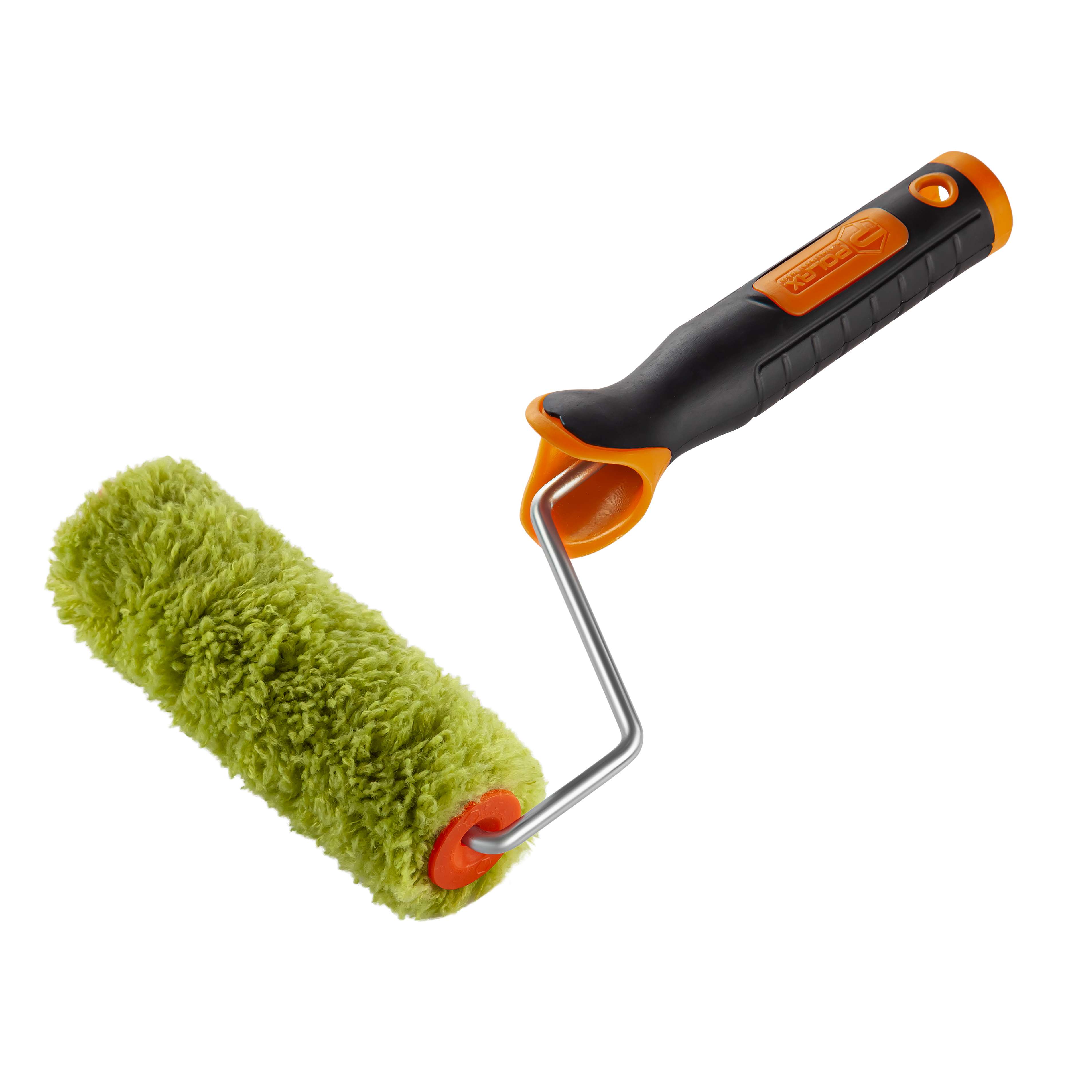 Валик "Сінтекс" 6 Х 30 Х 150 мм з ручкою до валика 6 Х 150 мм, POLAX